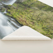 Columbia River Gorge, Ponytail Herfsten Sherpa Deken (3/4)