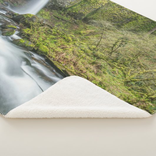 Columbia River Gorge, Ponytail Herfsten Sherpa Deken (3/4)