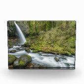 Columbia River Gorge, Ponytail-waterval Fotoblokken (Voorkant)