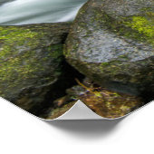 Columbia River Gorge, Ponytail-waterval Poster (Hoek)
