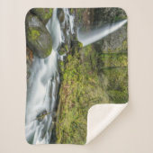Columbia River Gorge, Ponytail-waterval Sherpa Deken (Voorkant)