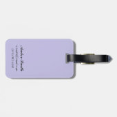 Columbia River Gorge Scene met Crown Point Bagagelabel (Achterkant horizontaal)