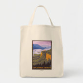 Columbia River Gorge Scene met Crown Point Tote Bag (Voorkant)