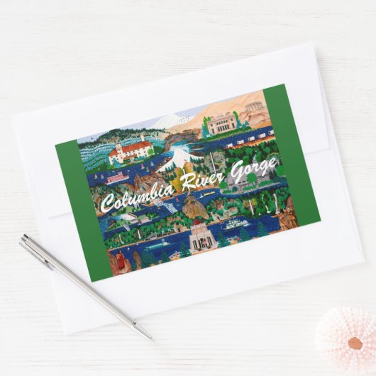 Columbia River Gorge Sticker (Envelop)