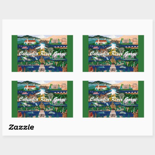 Columbia River Gorge Sticker (Vel)