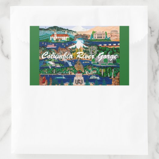 Columbia River Gorge Sticker (Tas)