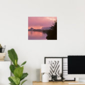 Columbia River Gorge, Sunrise, OR Poster (Thuiskantoor)
