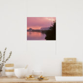 Columbia River Gorge, Sunrise, OR Poster (Keuken)