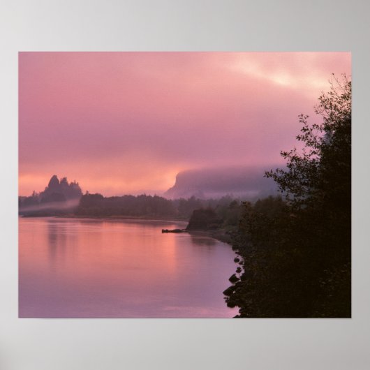 Columbia River Gorge, Sunrise, OR Poster (Voorkant)