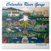 Columbia River Gorge Tegeltje (Voorkant)
