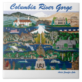 Columbia River Gorge Tegeltje