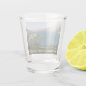 Columbia River Gorge Travel Photo Shot Glas (Achterkant)