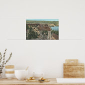 Columbia River Gorge Uitzicht - Rowena Heights Uit Poster (Keuken)