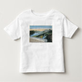 Columbia River Gorge Uitzicht uit Crown Point, Kinder Shirts (Voorkant)