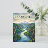 Columbia River Gorge USA Briefkaart (Staand voorkant)