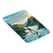 Columbia River Gorge USA Magneet (Rechterzijde)