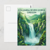 Columbia River Gorge VS Briefkaart (Voorkant / Achterkant)
