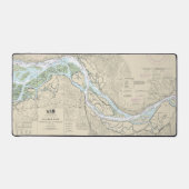 Columbia River Nautische Grafiek 18523 Bureaumat (Voorkant)