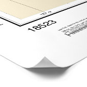 Columbia River Nautische Grafiek 18523 Poster (Hoek)