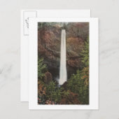 Columbia River, OR - Latourelle Herfst Uitzicht #2 Briefkaart (Voorkant / Achterkant)