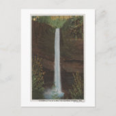 Columbia River, OR - Latourelle Herfst Uitzicht #3 Briefkaart (Voorkant)