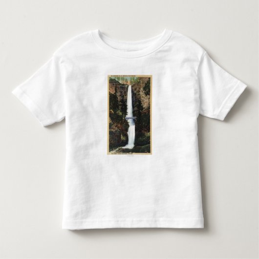 Columbia River, OR - Multnomah Herfsten en Benson Kinder Shirts (Voorkant)
