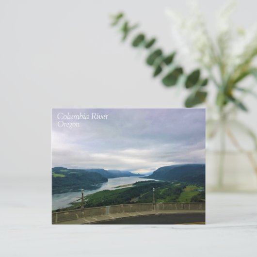Columbia River, Oregon Briefkaart (Staand voorkant)