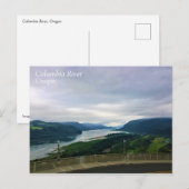Columbia River, Oregon Briefkaart (Voorkant / Achterkant)