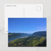 Columbia River, Oregon Briefkaart (Voorkant / Achterkant)