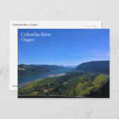 Columbia River, Oregon Briefkaart (Voorkant / Achterkant)