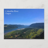 Columbia River, Oregon Briefkaart (Voorkant)