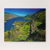 Columbia River Oregon. kerstcadeautjes Legpuzzel (Horizontaal)