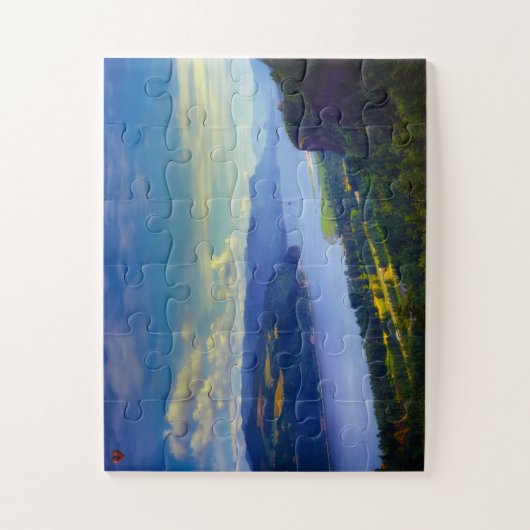 Columbia River Oregon. Legpuzzel (Verticaal)