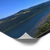 Columbia River, Oregon Poster (Hoek)