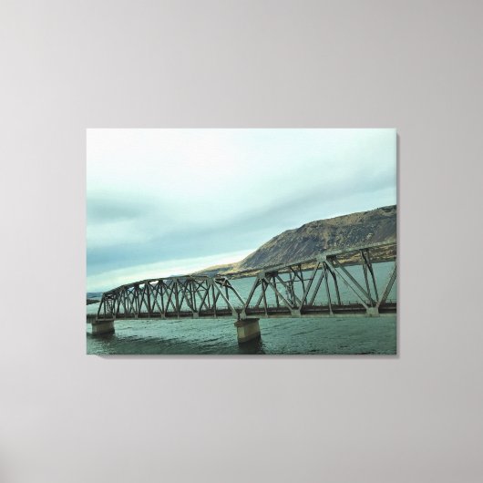 Columbia River, Rufus, Oregon Canvas Afdruk (Voorkant)