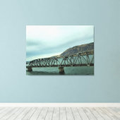 Columbia River, Rufus, Oregon Canvas Afdruk (Insitu (Houten vloer))