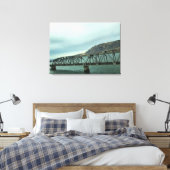 Columbia River, Rufus, Oregon Canvas Afdruk (Insitu (Slaapkamer))