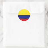 Columbia Roundel kwaliteitsvlag Ronde Sticker (Tas)