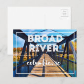 Columbia, SC Briefkaart (Voorkant / Achterkant)