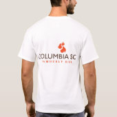 Columbia, SC "Famous Hot" T-shirt (Achterkant)