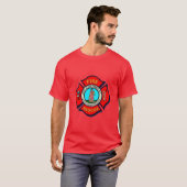 Columbia, SC Fire Rescue T-shirt (Voorkant volledig)