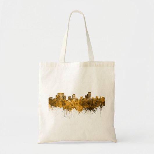 Columbia, SC skyline in waterverf Tote Bag (Voorkant)