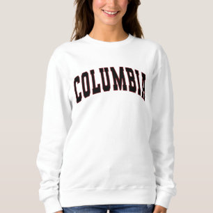 Columbia SC  Varsity College Style Sweatshi Trui