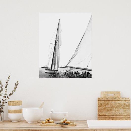 Columbia & Shamrock Poster (Keuken)