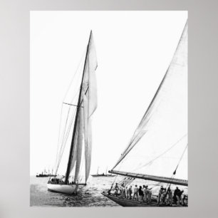 Columbia & Shamrock Poster