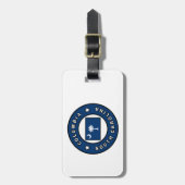 Columbia South Carolina Bagagelabel (Voorkant verticaal)