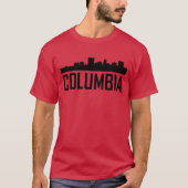 Columbia South Carolina City Skyline friends T-shirt (Voorkant)