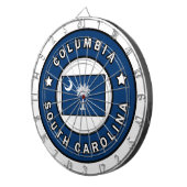 Columbia South Carolina Dartbord (Voorkant Rechts)