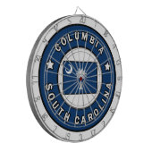 Columbia South Carolina Dartbord (Voorkant Links)