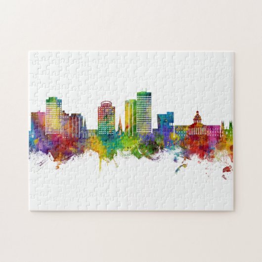 Columbia South Carolina Skyline Legpuzzel (Horizontaal)